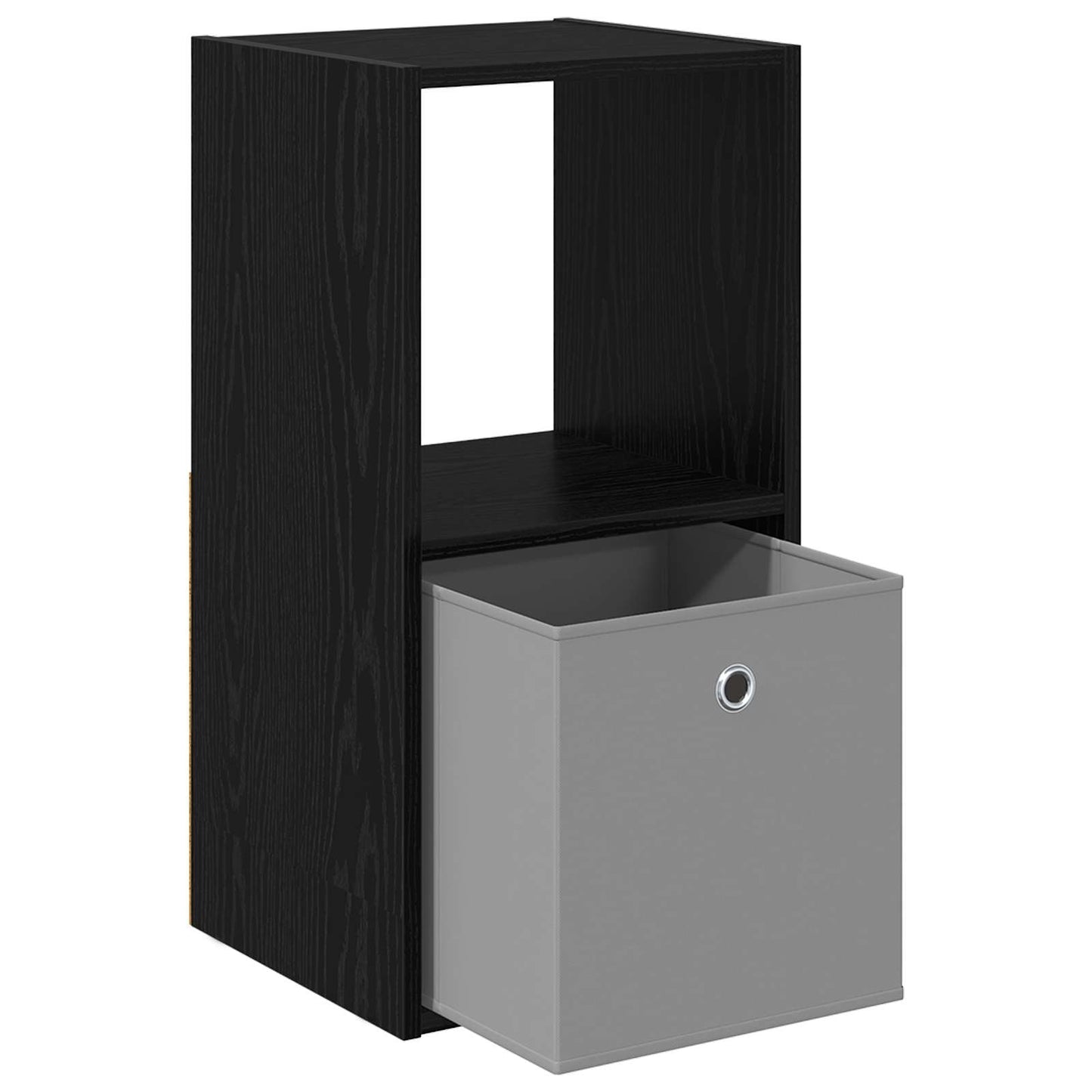 Sengebord Sort eg 35 x 32 x 68,5 cm Konstrueret træ