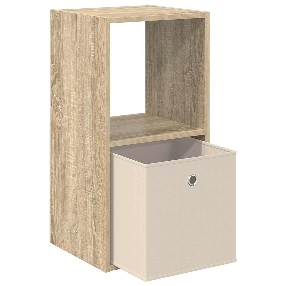 Sengebord 2 stk. Sonoma eg 35 x 32 x 68,5 cm Konstrueret træ