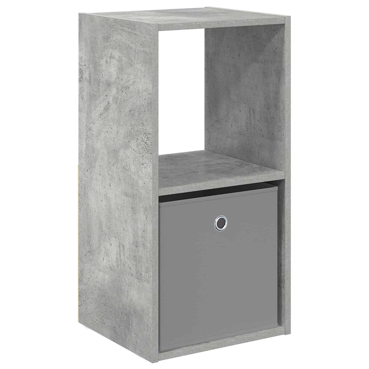 Sengebord Beton Grå 35 x 32 x 68,5 cm Konstrueret træ