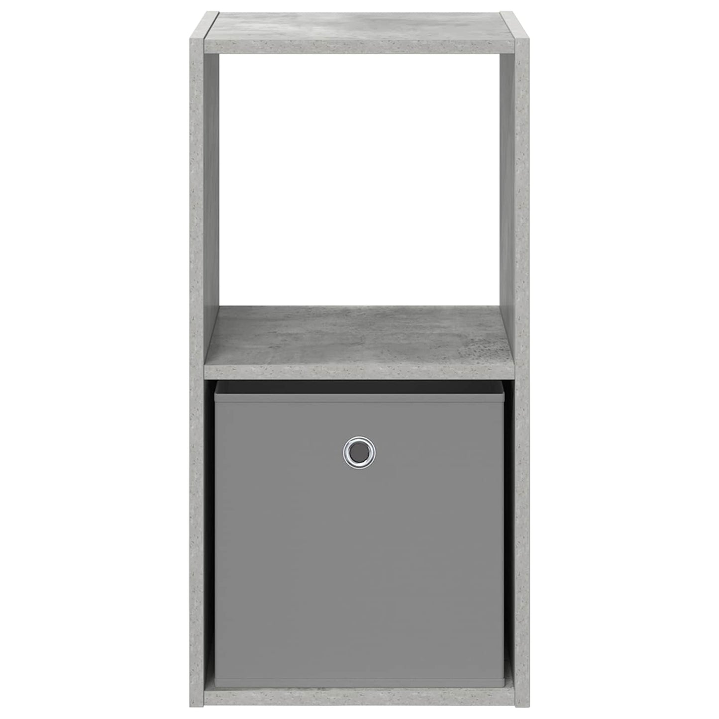Sengebord 2 stk. Beton Grå 35 x 32 x 68,5 cm Konstrueret træ