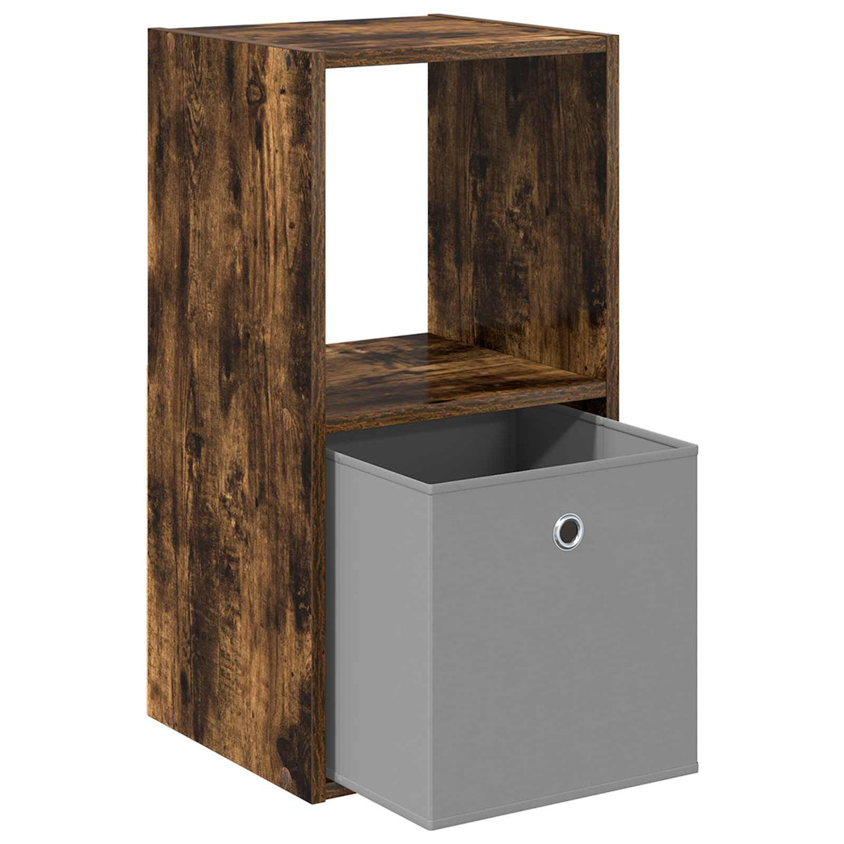 Sengebord Røget eg 35 x 32 x 68,5 cm Konstrueret træ