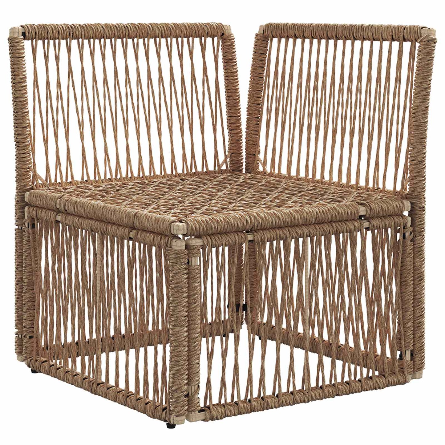 Hjørnesofa enhed Beige polyrattan
