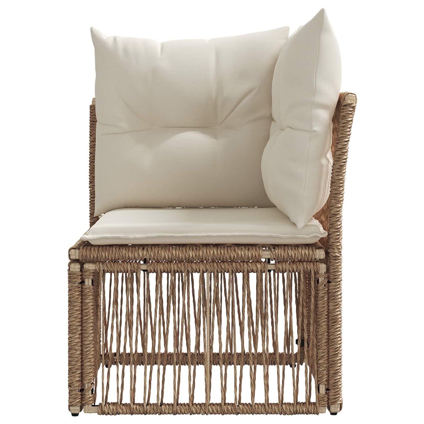 Hjørnesofa enhed Beige polyrattan