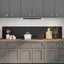 Køkkenbacksplash 2 stk. Sort 100 x 40 cm hærdet glas