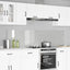 Køkkenbacksplash 2 stk. Transparent 100 x 50 cm hærdet glas