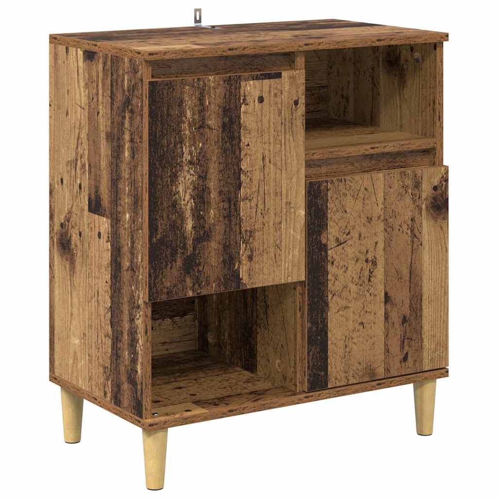 Sideboards 3 stk. Gammelt træ 60 x 35 x 70 cm Konstrueret træ