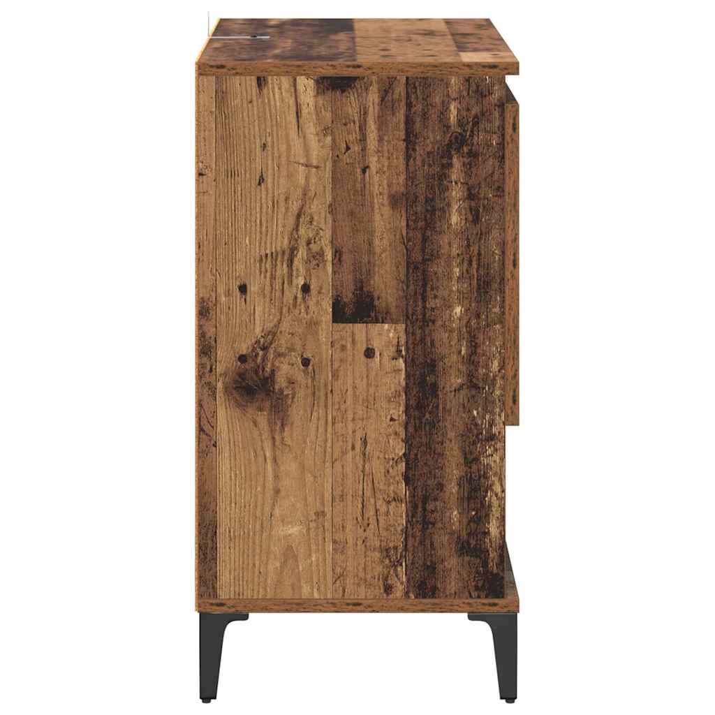 Sideboards 3 stk. Gammelt træ 60 x 35 x 70 cm Konstrueret træ