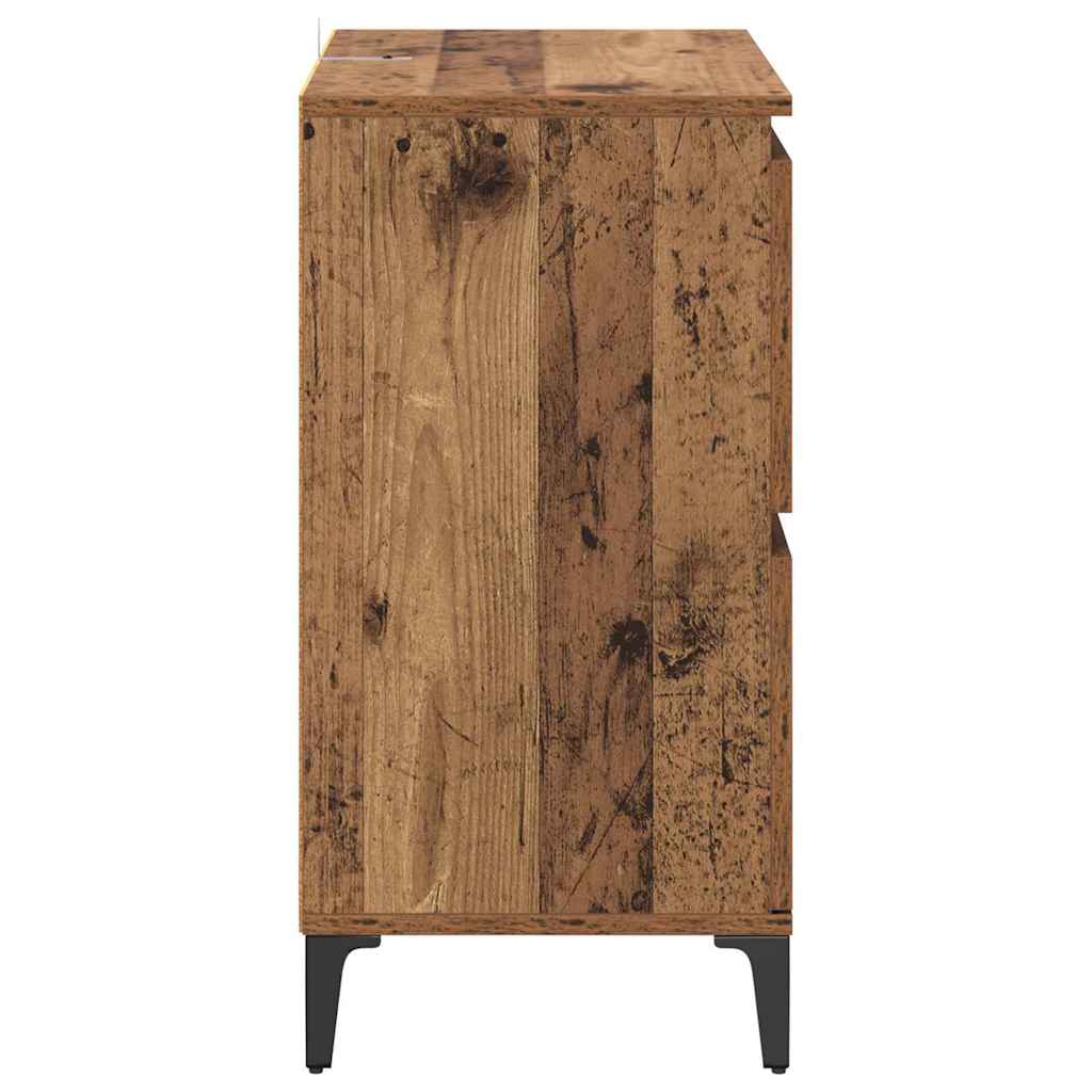 Sideboards 3 stk. Gammelt træ 60 x 35 x 70 cm Konstrueret træ