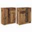 Sideboards 2 stk. Gammelt træ 60 x 30 x 70 cm Konstrueret træ
