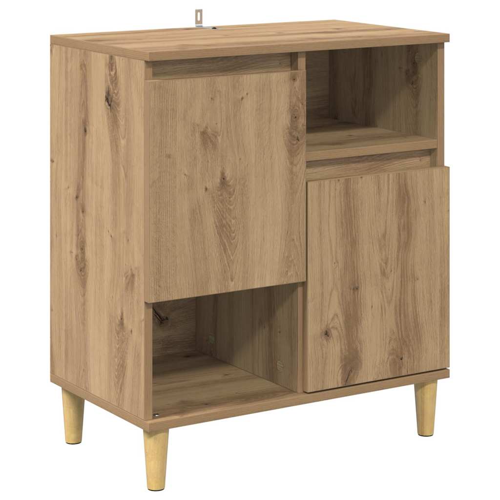 Sideboards 2 stk. Artisan Egetræ 60 x 35 x 70 cm