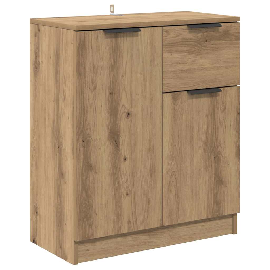 Sideboards 2 stk. Artisan Egetræ 60 x 30 x 70 cm