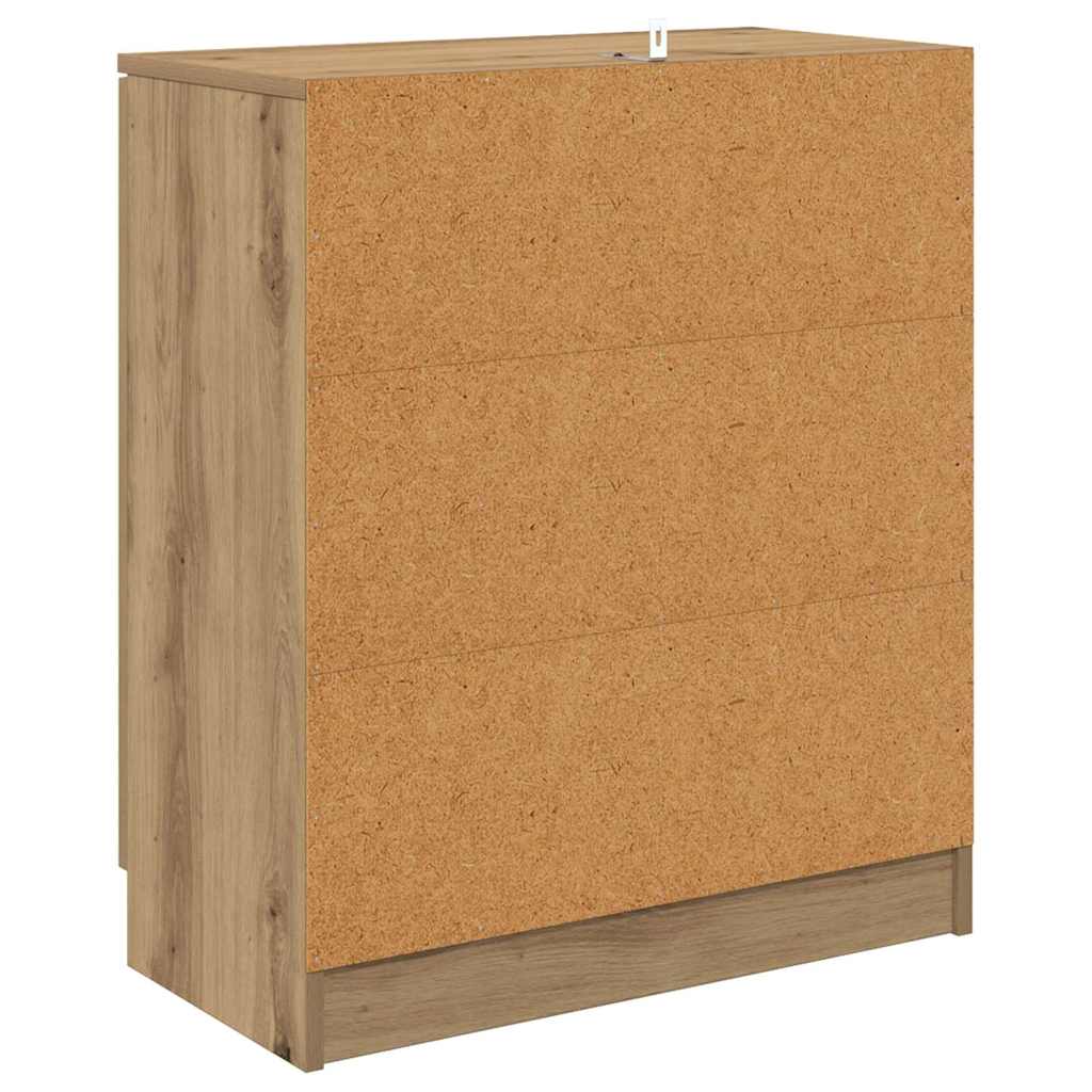 Sideboards 2 stk. Artisan Egetræ 60 x 30 x 70 cm