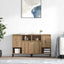 Sideboards 2 stk. Artisan Egetræ 60 x 35 x 70 cm