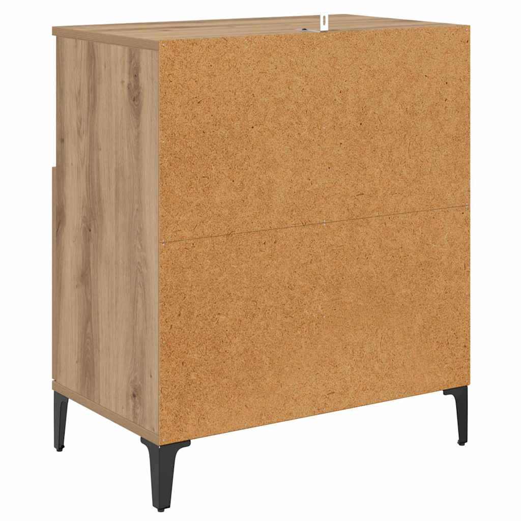 Sideboards 2 stk. Artisan Egetræ 60 x 35 x 70 cm