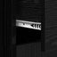 Sideboards 2 stk. Sort eg 60 x 30 x 70 cm Konstrueret træ