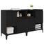 Sideboards 2 stk. Sort eg 60 x 35 x 70 cm Konstrueret træ