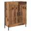 Highboard 2 stk. Gammelt træ 69,5 x 34 x 180 cm Konstrueret træ