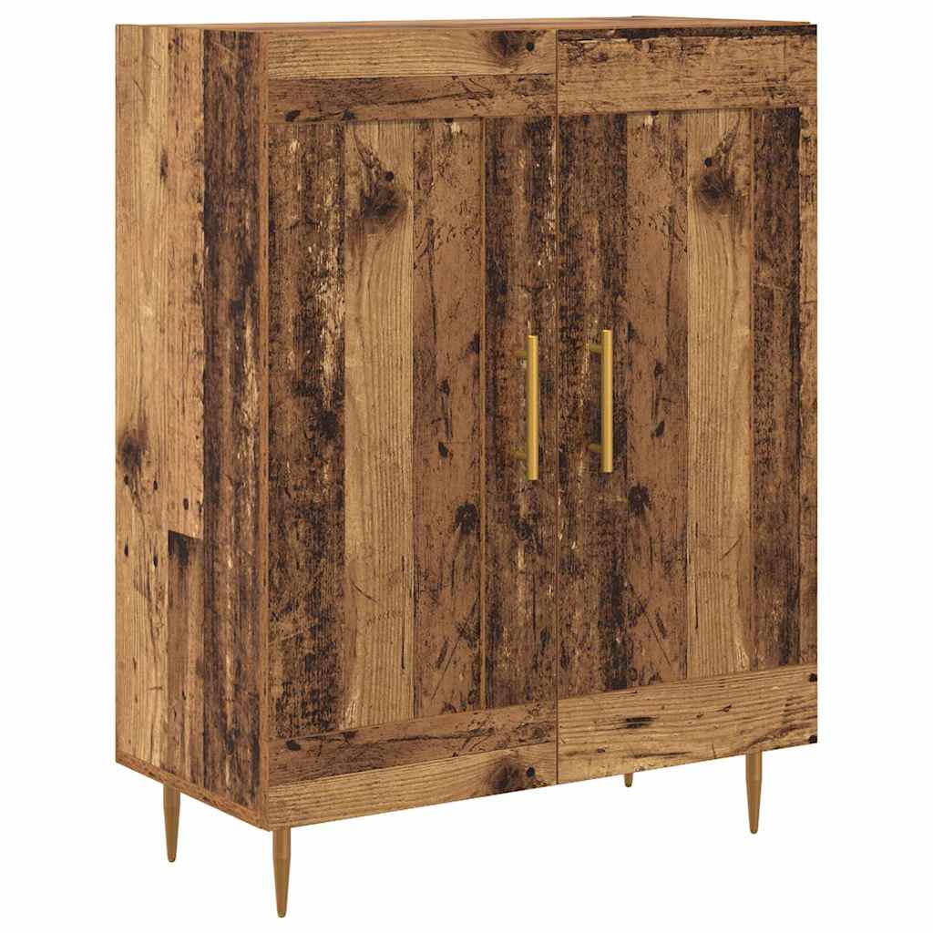 Highboard Gammelt træ 69,5 x 34 x 180 cm Konstrueret træ
