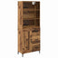 Highboard Gammelt træ 69,5 x 34 x 180 cm Konstrueret træ