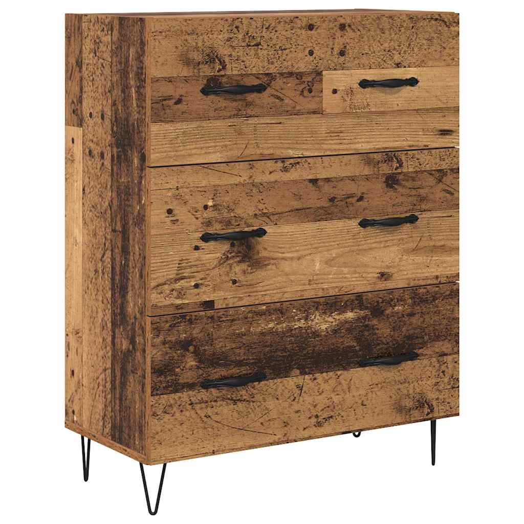 Highboard Gammelt træ 69,5 x 34 x 180 cm Konstrueret træ