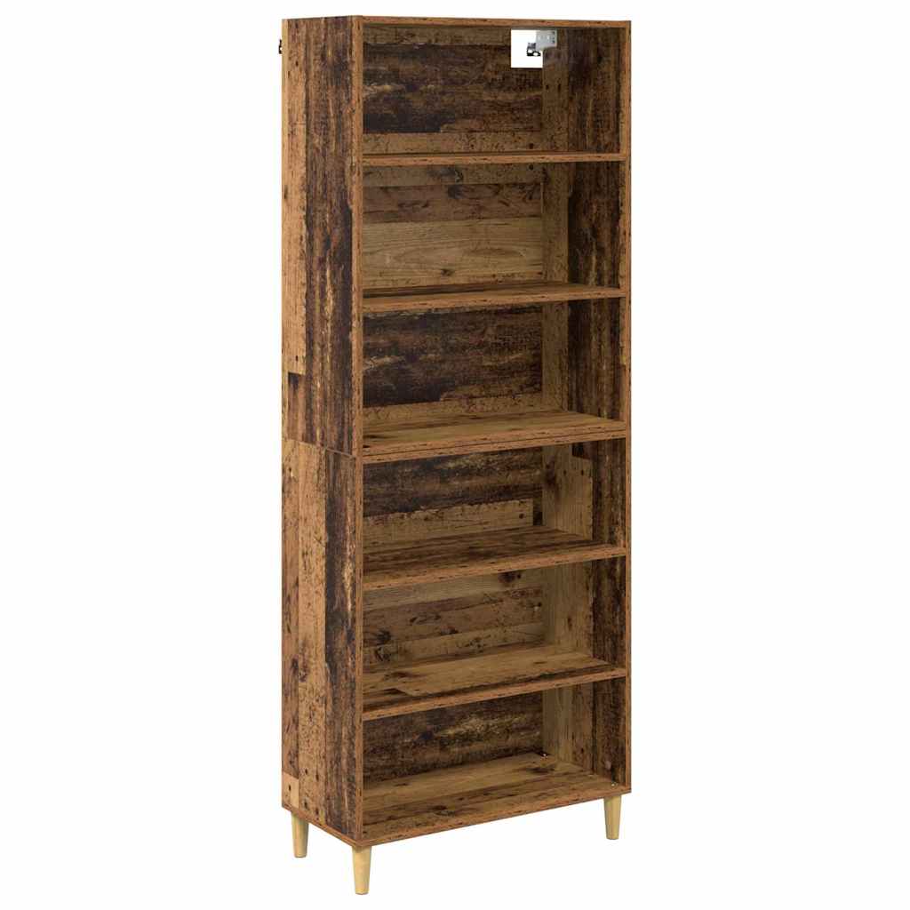 Highboard Gammelt træ 69,5 x 32,5 x 180 cm Konstrueret træ
