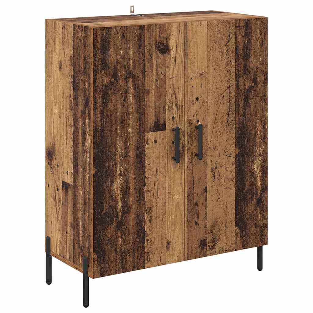 Highboard Gammelt træ 69,5 x 32,5 x 180 cm Konstrueret træ