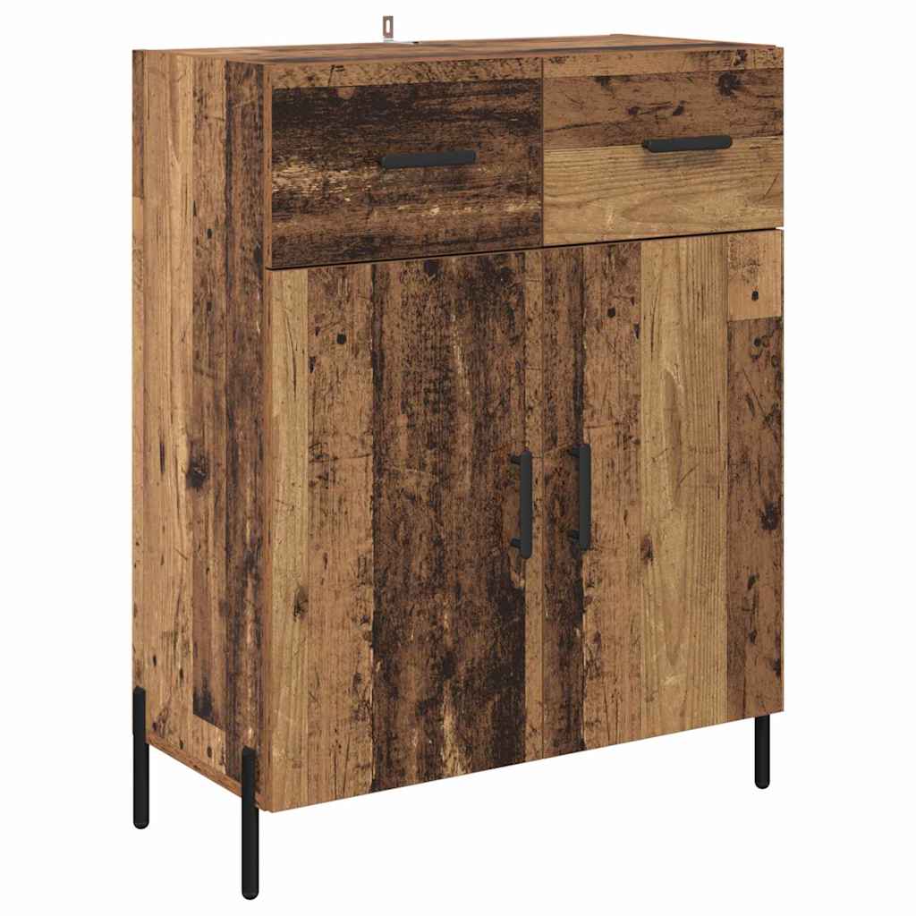 Highboard Gammelt træ 69,5 x 32,5 x 180 cm Konstrueret træ