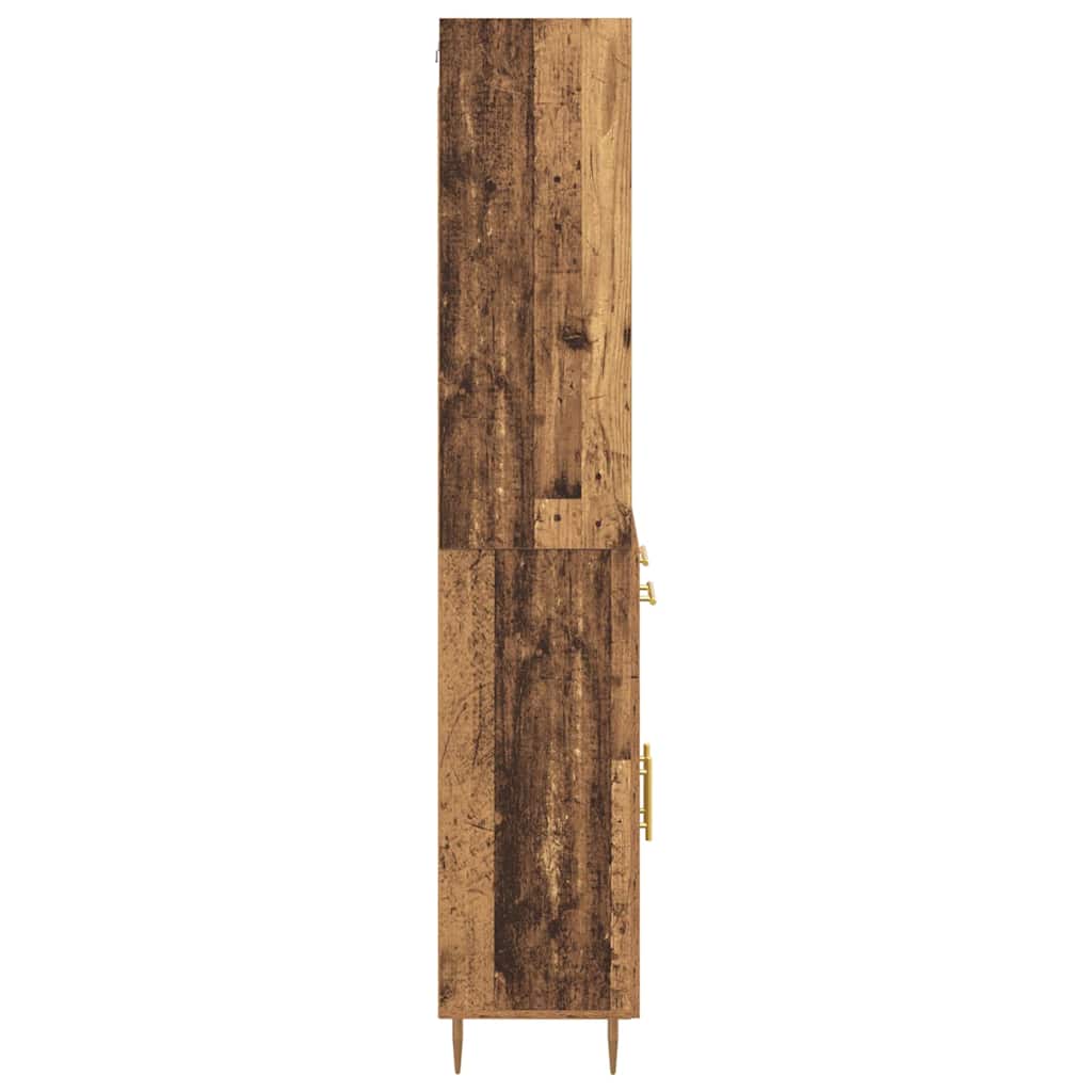 Highboard Gammelt træ 69,5 x 34 x 180 cm Konstrueret træ