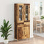 Highboard Gammelt træ 69,5 x 34 x 180 cm Konstrueret træ