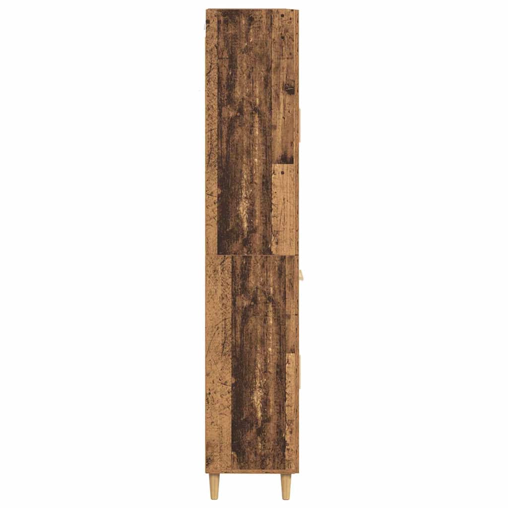 Highboard Gammelt træ 69,5 x 34 x 180 cm Konstrueret træ