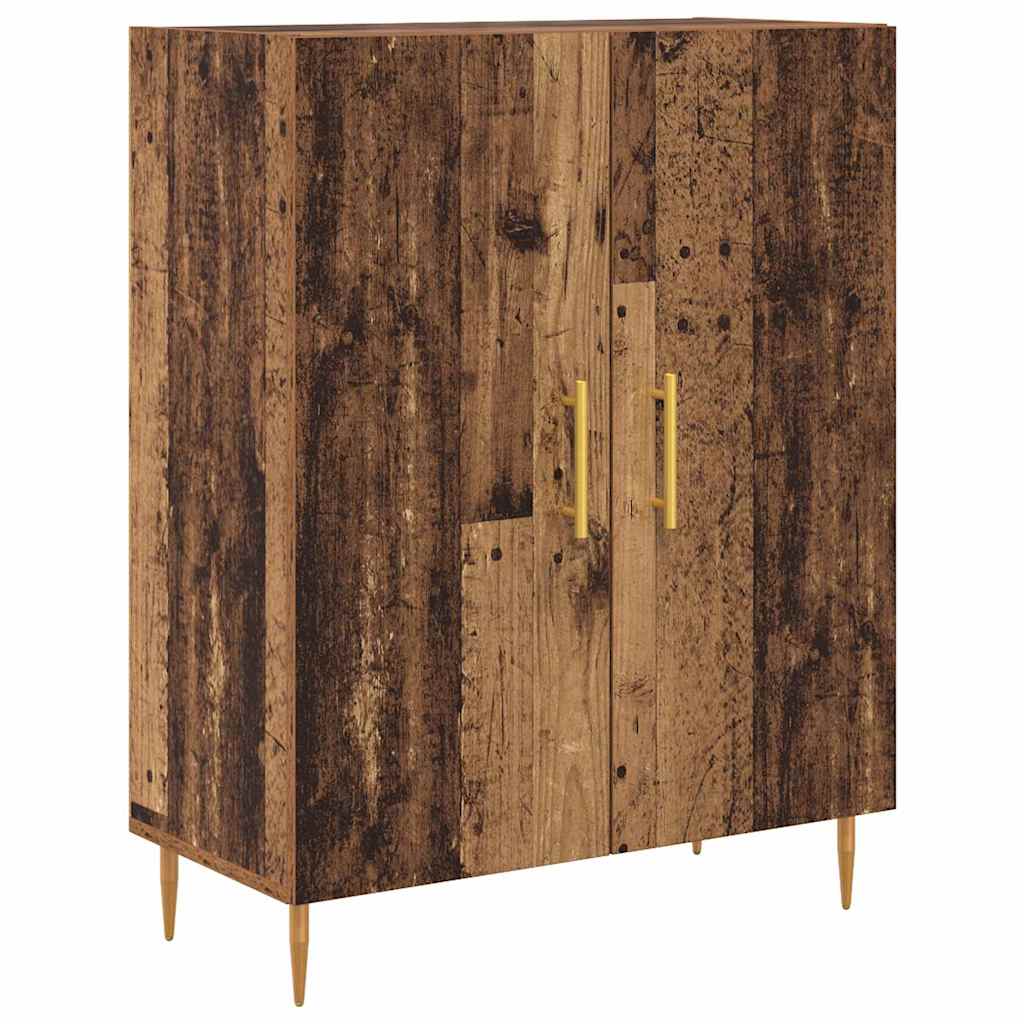 Highboard Gammelt træ 69,5 x 34 x 180 cm Konstrueret træ