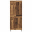 Highboard 2 stk. Gammelt træ 69,5 x 34 x 180 cm Konstrueret træ