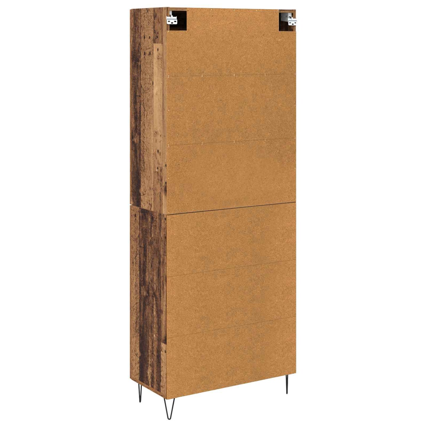Highboard Gammelt træ 69,5 x 34 x 180 cm Konstrueret træ
