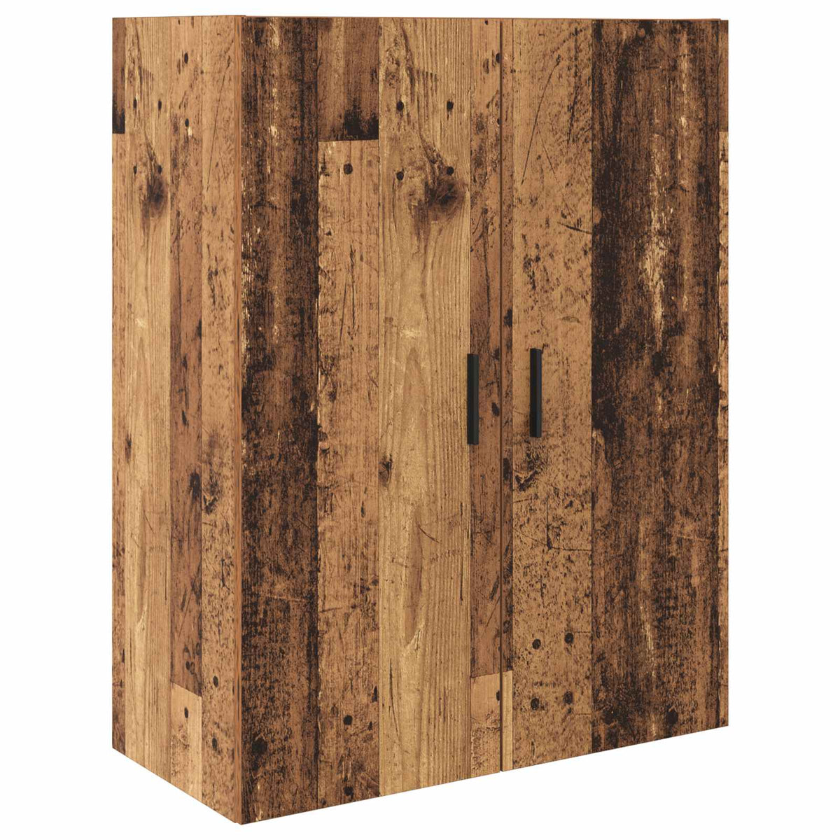 Highboard 2 stk. Gammelt træ 69,5 x 34 x 180 cm Konstrueret træ