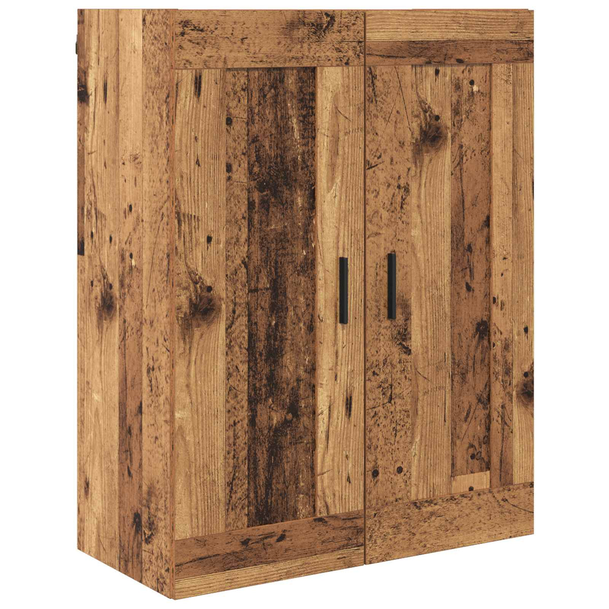 Highboard 2 stk. Gammelt træ 69,5 x 34 x 180 cm Konstrueret træ