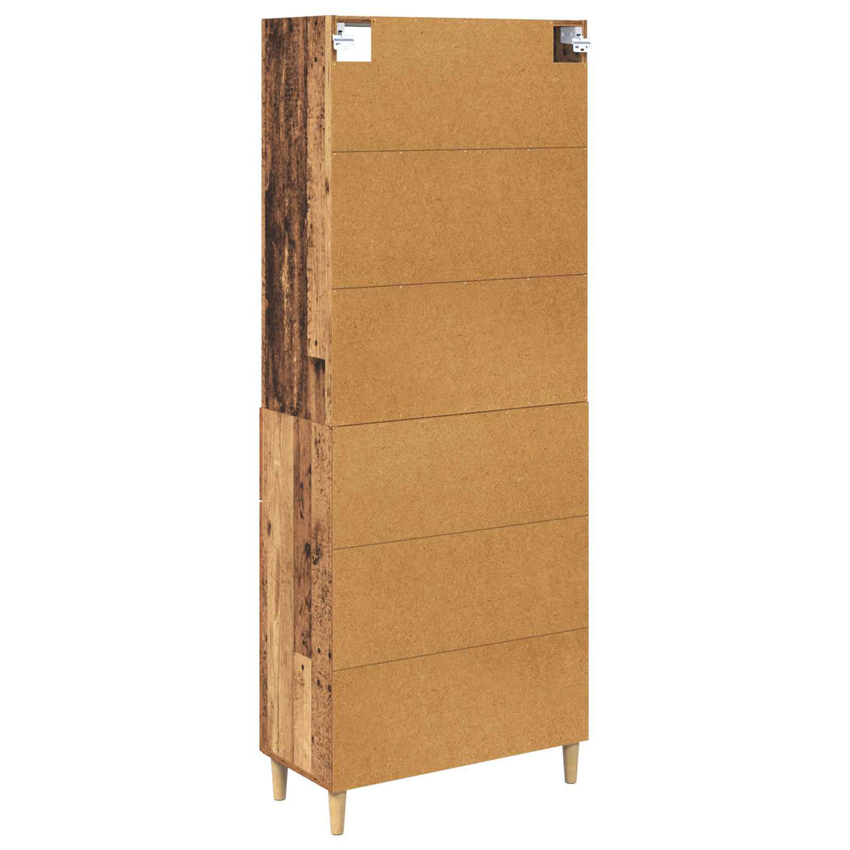 Highboard Gammelt træ 69,5 x 32,5 x 180 cm Konstrueret træ