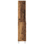 Highboard 2 stk. Gammelt træ 69,5 x 34 x 180 cm