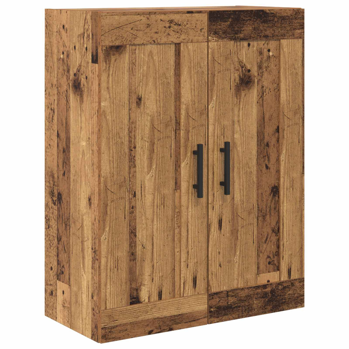 Highboard 2 stk. Gammelt træ 69,5 x 34 x 180 cm