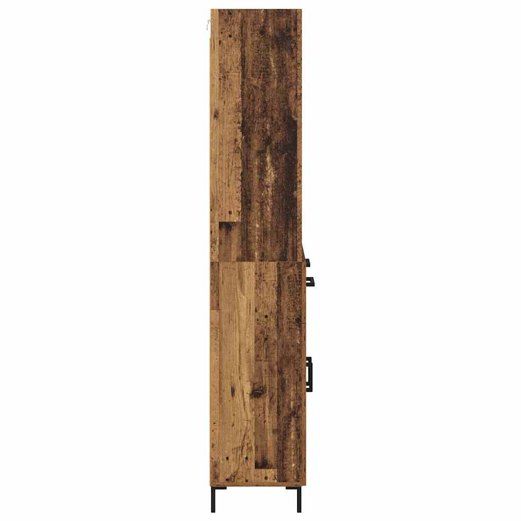 Highboard Gammelt træ 69,5 x 34 x 180 cm Konstrueret træ