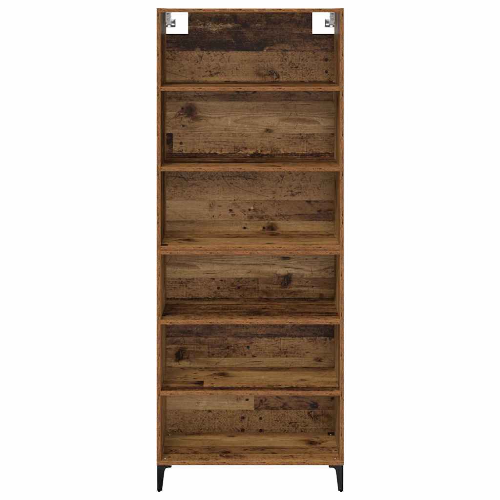 Highboard Gammelt træ 69,5 x 34 x 180 cm Konstrueret træ