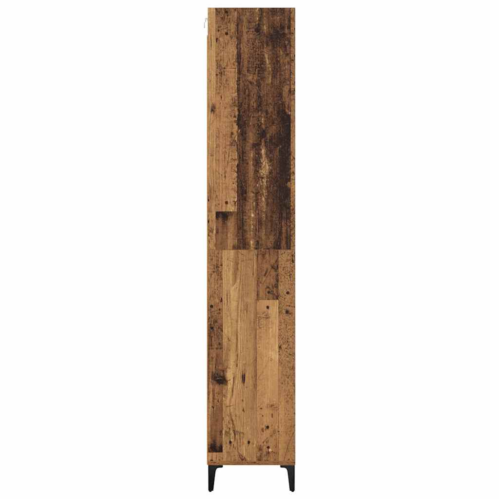 Highboard Gammelt træ 69,5 x 34 x 180 cm Konstrueret træ