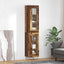 Highboard 2 stk. Gammelt træ 34,5 x 34 x 180 cm Konstrueret træ