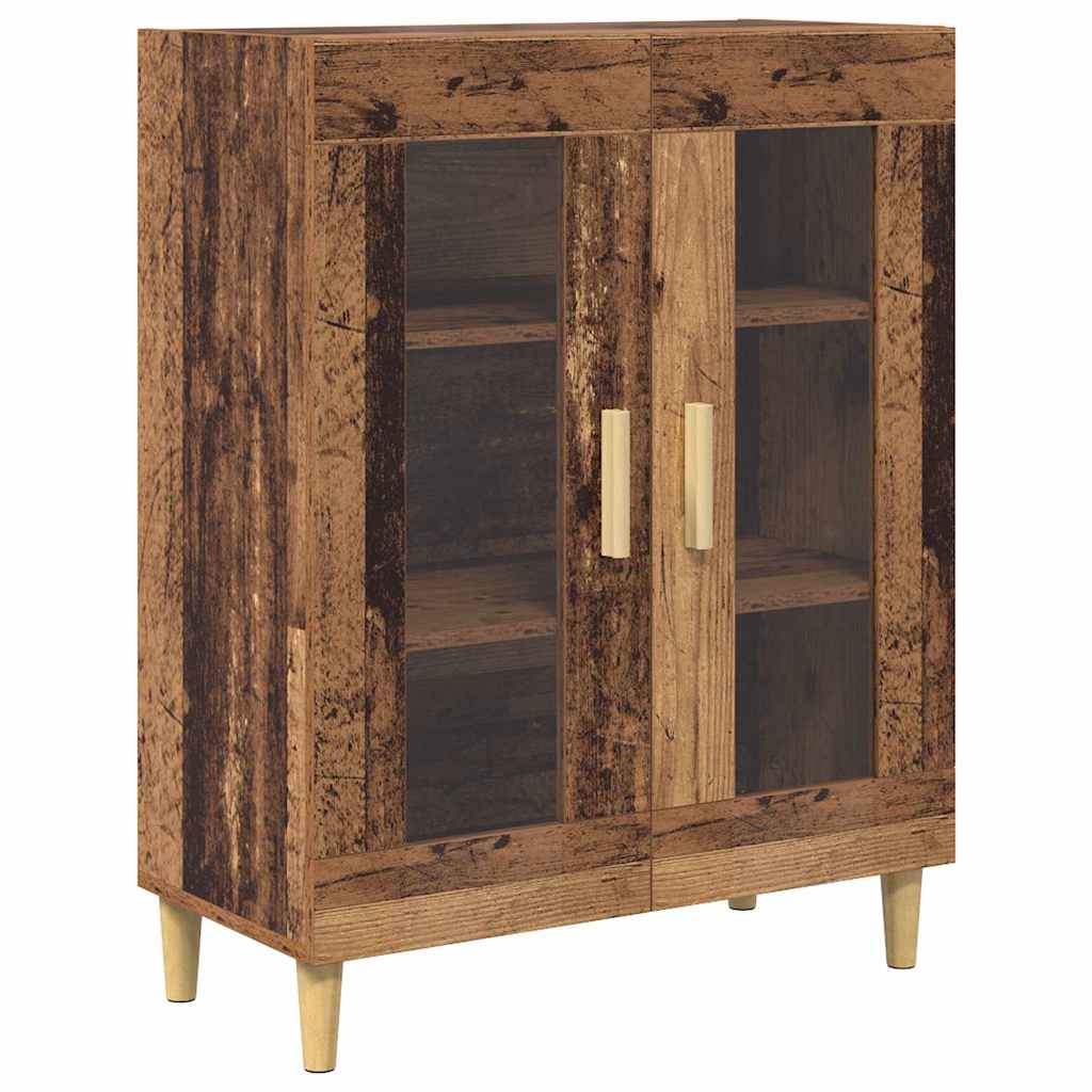 Highboard Gammelt træ 69,5 x 34 x 180 cm Konstrueret træ