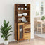 Highboard Gammelt træ 69,5 x 34 x 180 cm Konstrueret træ