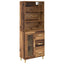 Highboard Gammelt træ 69,5 x 34 x 180 cm Konstrueret træ
