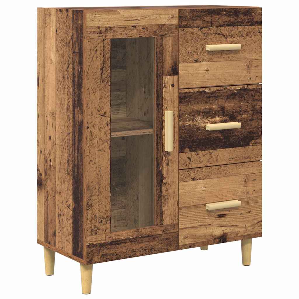Highboard Gammelt træ 69,5 x 34 x 180 cm Konstrueret træ