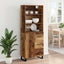 Highboard 2 stk. Gammelt træ 69,5 x 34 x 180 cm