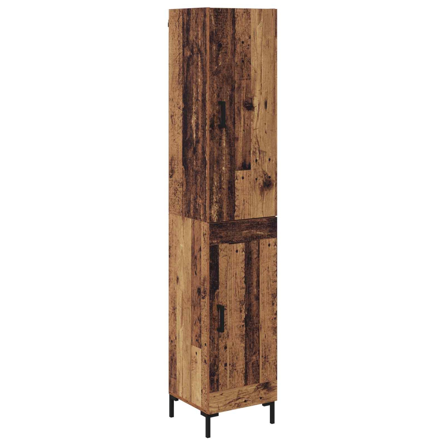 Highboard Gammelt træ 34,5 x 34 x 180 cm Konstrueret træ