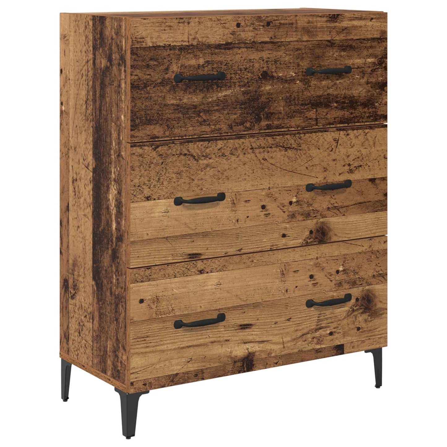Highboard Gammelt træ 69,5 x 34 x 180 cm Konstrueret træ