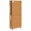 Highboard 2 stk. Gammelt træ 69,5 x 32,5 x 180 cm